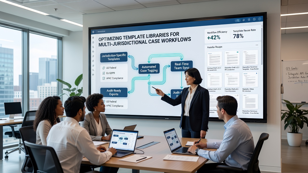 Optimizing Template Libraries in Collaborative Note Platforms for Legal Teams Across Jurisdictions